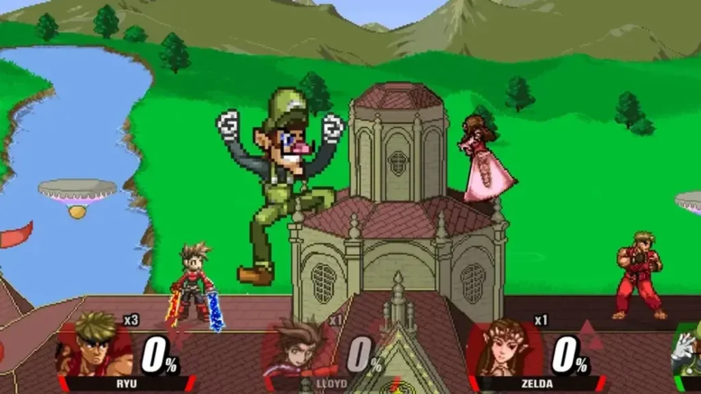 Super Smash Flash 2 Classroom 6x