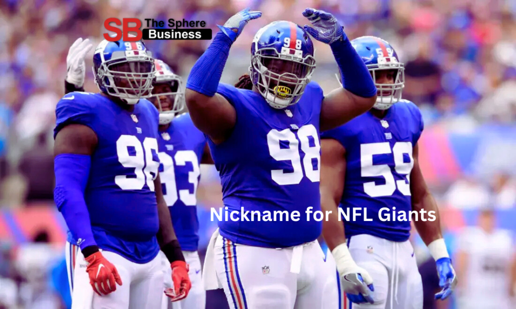 Nickname for NFL Giants