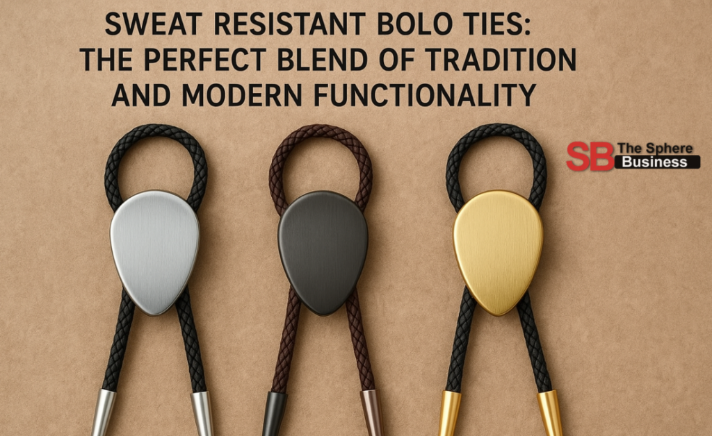 Sweat Resistant Bolo Ties: The Perfect Blend of Tradition and Modern Functionality Sweat Resistant Bolo Ties