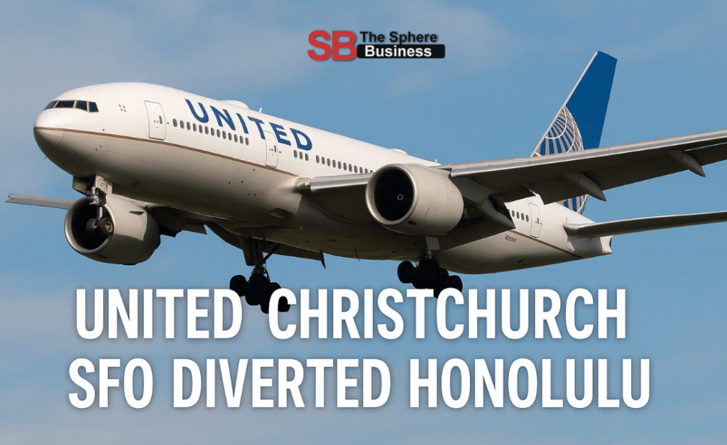 United Christchurch SFO Diverted Honolulu