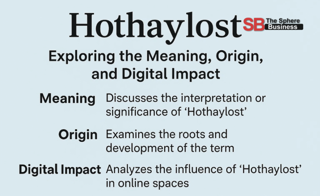 Hothaylost