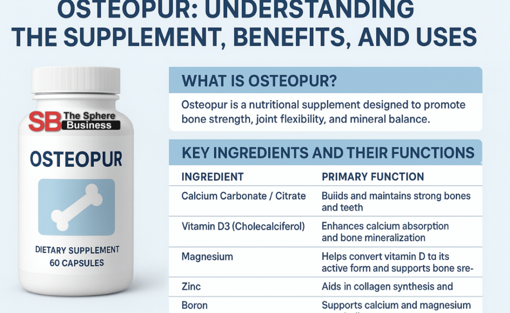 Osteopur: Understanding the Supplement, Benefits, and Uses Osteopur