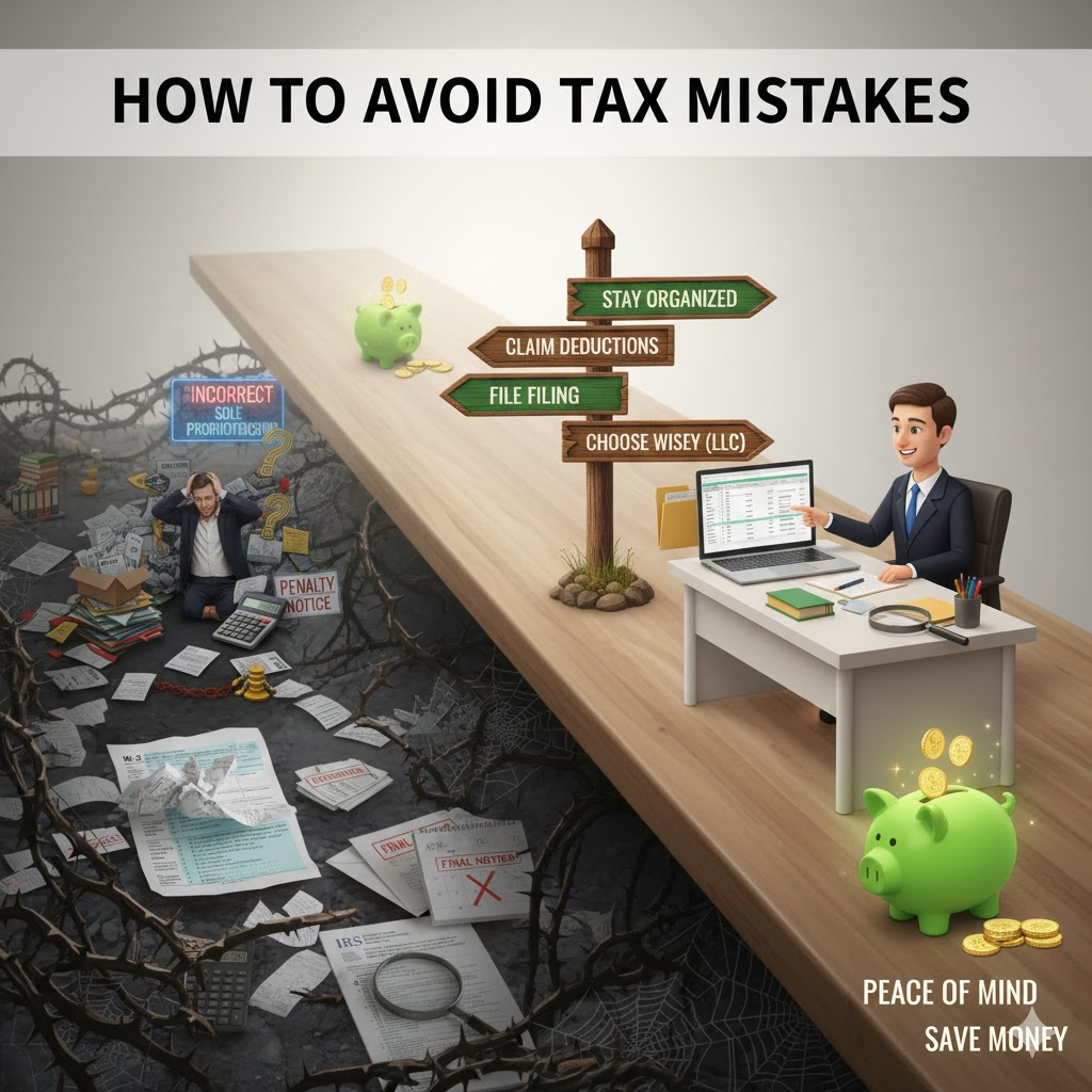 What are the biggest tax mistakes people make? What are the biggest tax mistakes people make?